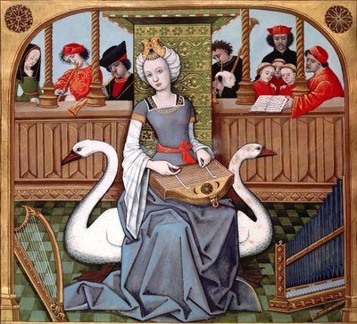 Allegoria della musica, ms Francais 143 fol.65v da 